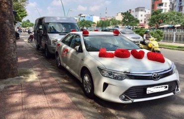 Cho thuê xe cưới Toyota Vios tại Đà Nẵng